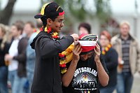 Spannung vor dem Spiel Bild: Spannung vor dem Spiel