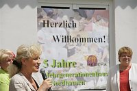 Fröhliches Haus feierte Geburtstag Bild: Fröhliches Haus feierte Geburtstag