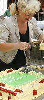 Fröhliches Haus feierte Geburtstag Bild: Fröhliches Haus feierte Geburtstag