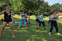 Zumba am Kiesschacht Bild: Zumba am Kiesschacht