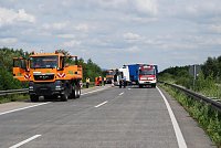 Unfall auf der A 38 Bild: Unfall auf der A 38