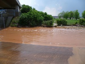 Schlamm auf A 38