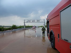 Schlamm auf A 38