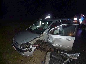Unfall auf der B 4
