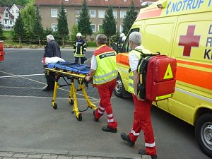 Großalarm in Bleicherode