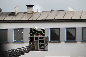 Feuerwehr bei Eaton im Einsatz