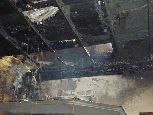 Feuer im "Alten Konsum"