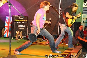 Rockmusik zum Bergmannsfest