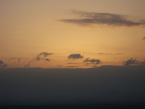 Zum Sonnenuntergang