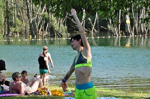 Zumba am Kiesschacht