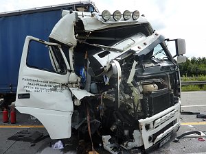 Unfall auf der A 38