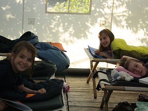 Der erste Tag im Handwerker-Camp