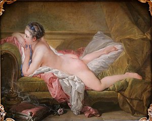 Erotik in der Kunst: Francois Boucher Das ruhende Mädchen, 1752