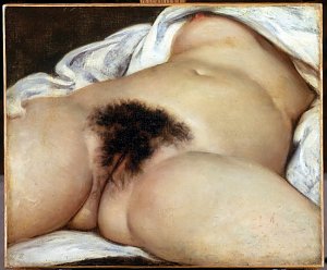 Erotik in der Kunst: Gustave Courbet Ursprung der Welt, 1866