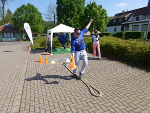Eine Runde gedreht
