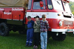 Pfingstfeuer in Obergebra