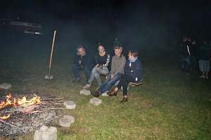 Pfingstfeuer in Obergebra - die Zweite