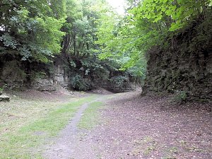 Peter Blei besuchte die Burg Lohra