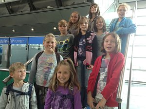 Zum Flughafen und zurück