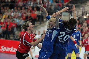 THC gewinnt erstes Champion League Spiel klar mit 33:20