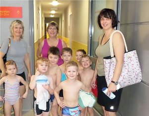 500. Kinderschwimmkurs im Badehaus Nordhausen