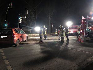 Unfall vor dem Hotel "Zur Hoffnung"