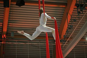 Sport-Gala des Kreissportbundes Nordhausen: Unterm Hallendach: Cosmic Artists