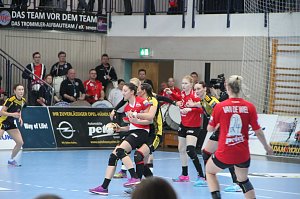 Der Thüringer Handballclub gegen Rostov-Don in der Wiedigsburghalle Nordhausen
