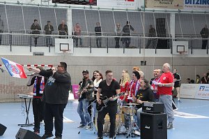 Der Thüringer Handballclub gegen Rostov-Don in der Wiedigsburghalle Nordhausen