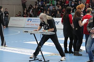 Der Thüringer Handballclub gegen Rostov-Don in der Wiedigsburghalle Nordhausen