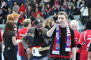 Der Thüringer Handballclub gegen Rostov-Don in der Wiedigsburghalle Nordhausen
