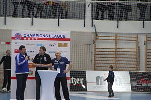 Der Thüringer Handballclub gegen Rostov-Don in der Wiedigsburghalle Nordhausen