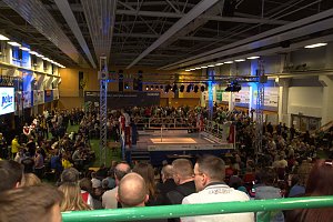 Boxnacht in der Nordhäuser Ballspielhalle