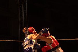 Boxnacht in der Nordhäuser Ballspielhalle