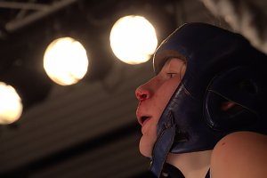 Boxnacht in der Nordhäuser Ballspielhalle