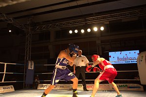 Boxnacht in der Nordhäuser Ballspielhalle