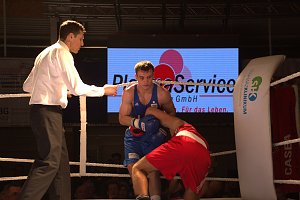 Boxnacht in der Nordhäuser Ballspielhalle