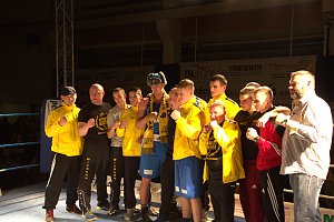 Boxnacht in der Nordhäuser Ballspielhalle
