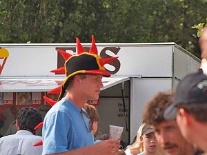 Begeisterung auf dem Berg: 3:0 für Deutschland