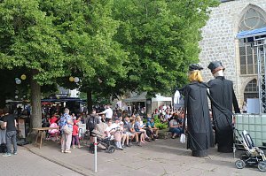 Kreiskirchentag vor der Nordhäuser Blasiikirche