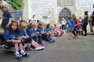 Kreiskirchentag vor der Nordhäuser Blasiikirche