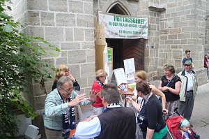 Kreiskirchentag vor der Nordhäuser Blasiikirche