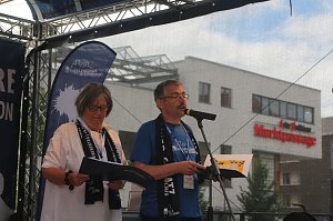 Kreiskirchentag vor der Nordhäuser Blasiikirche