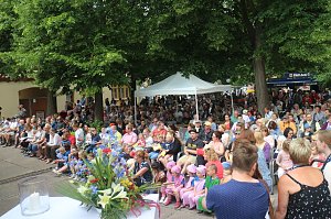Kreiskirchentag vor der Nordhäuser Blasiikirche