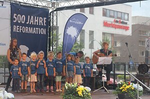 Kreiskirchentag vor der Nordhäuser Blasiikirche