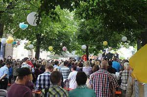 Kreiskirchentag vor der Nordhäuser Blasiikirche