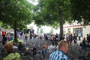 Kreiskirchentag vor der Nordhäuser Blasiikirche