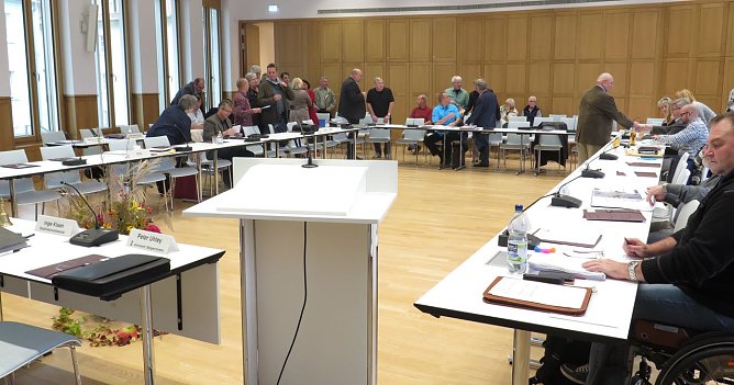 Blick in den Ratssaal (Foto: nnz) Blick in den Ratssaal (Foto: nnz)