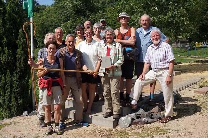 Pilger in Neustadt (Foto: Sandra Witzel) Pilger in Neustadt (Foto: Sandra Witzel)