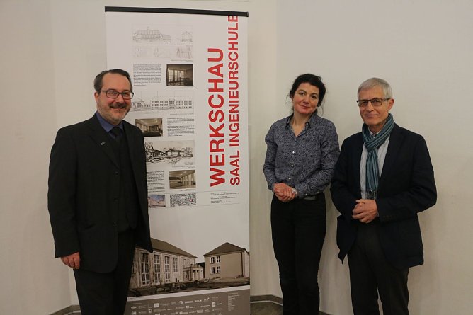 v.l.: Ulf Peines, Pia Wienrich und Hartmut Stabe (Foto: Angelo Glashagel) v.l.: Ulf Peines, Pia Wienrich und Hartmut Stabe (Foto: Angelo Glashagel)